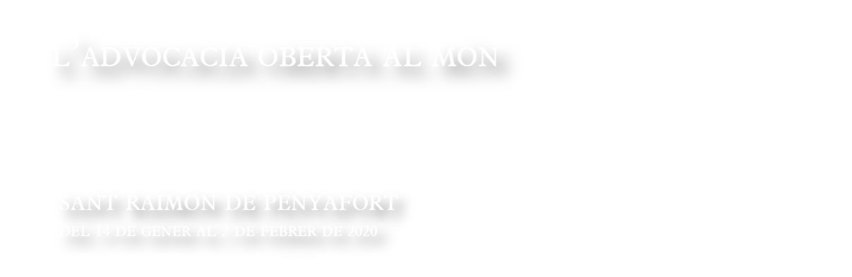 2020 Sant Raimon de Penyafort